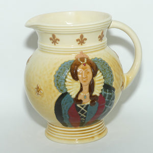 Royal Doulton Queensware Queen Elizabeth jug | Noke