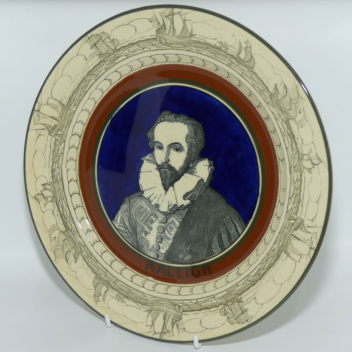 Royal Doulton Nautical History plate D2787 | Sir Walter Raleigh