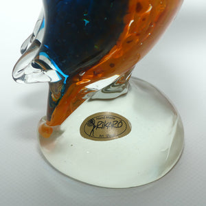 Rikaro Art Glass | Kingfisher figure