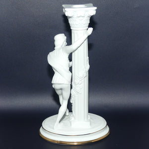Franklin Mint | The Romeo and Juliet Porcelain Candlesticks by Stuart Mark Feldman