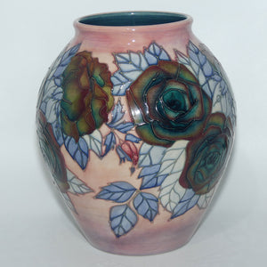 Moorcroft Rose 61/10 vase | Numbered Edition #6 | Sally Tuffin