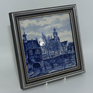 Delft style Blue and White Rotterdam tile