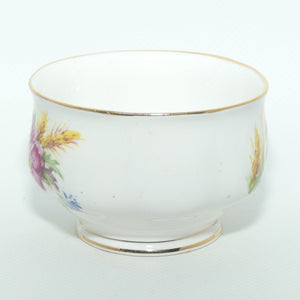 Royal Albert Bone China England Harvest Bouquet pattern sugar bowl