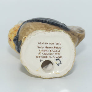 Beswick Beatrix Potter Sally Henny Penny | BP3b 
