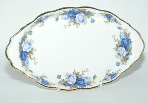Royal Albert Bone China England Moonlight Rose oval tray | UK made