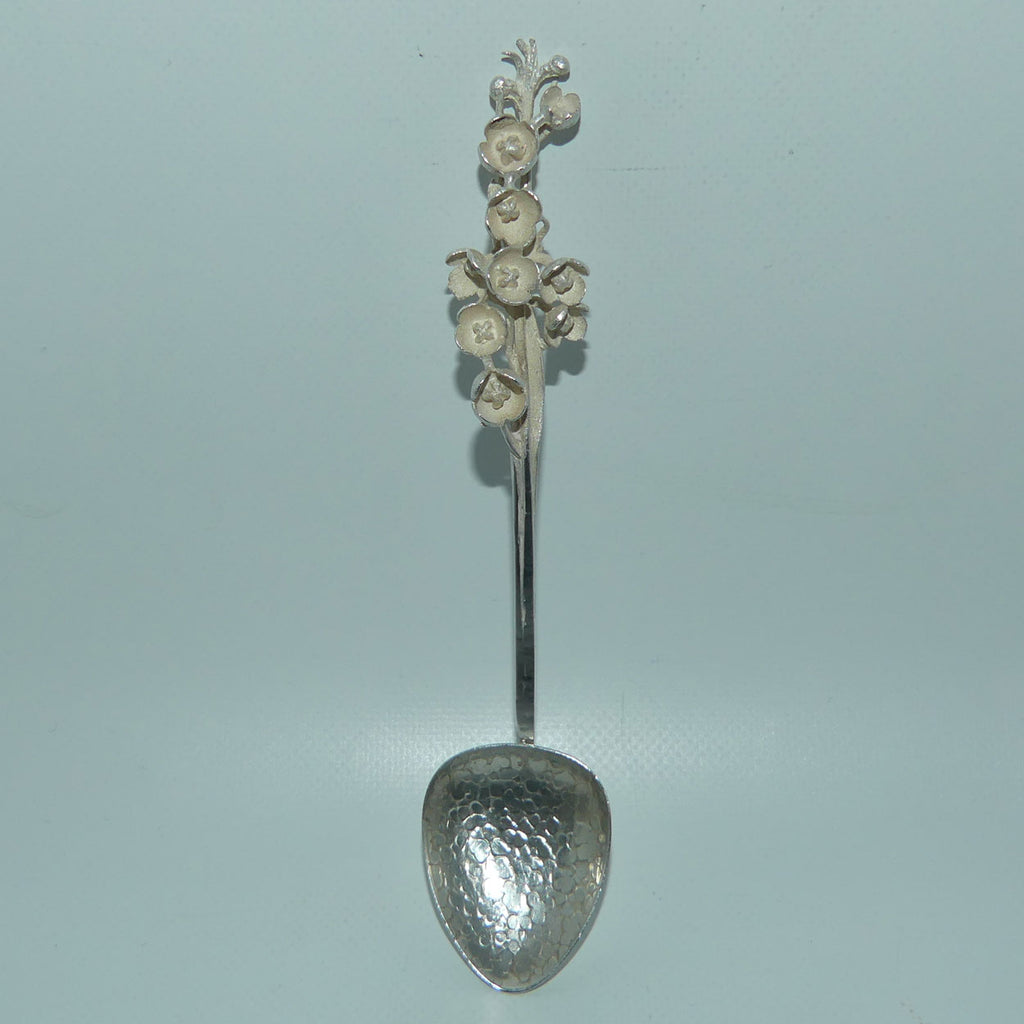 Australian Sterling Silver Arts and Crafts spoon | BORONIA | Harris and Son