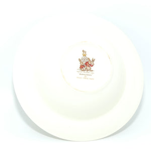 Royal Doulton Bunnykins See-Saw rimmed cereal bowl