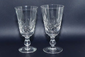 Stuart Crystal England set of 4 White Wine Glasses | #2 | Glengarry | 150ml