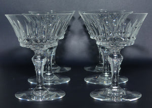 Baccarat France set of 6 Champagne Saucers | Piccadilly pattern