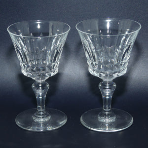 Baccarat France set of 6 Sherry Glasses | Piccadilly pattern
