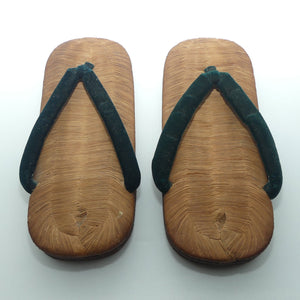 Vintage Japanese Setta sandals | Woven with Leather Soles by Hitachi