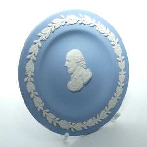 Wedgwood Jasper | White on Pale Blue | William Shakespeare miniature plate | unboxed