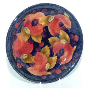 William Moorcroft Pomegranate shallow bowl | #1 | Two Open Pomegranates