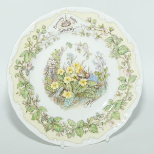Royal Doulton Brambly Hedge Giftware | Spring plate | 16cm
