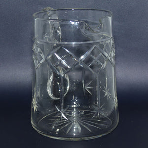 Star Facetted pattern Crystal water jug