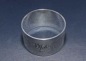 Australian Sterling Silver | STOKES Koala Hallmark | napkin ring 37.2g