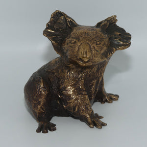 Original Lost Wax Cast Bronze figure of a Koala | Michael Storey