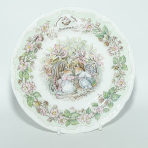 Royal Doulton Brambly Hedge Giftware | Summer plate | 16cm