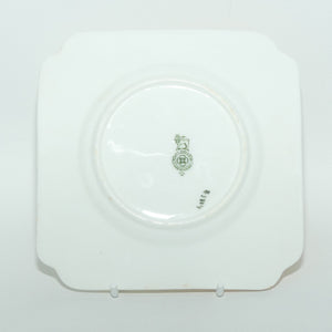 Royal Doulton Coaching Days sandwich plate E3804 | 14.5cm sq 