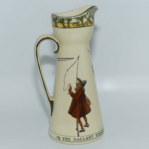Royal Doulton Isaak Walton Gallant Fishers jug D2312 | O The Gallant Fishers Life it is the Best of Any