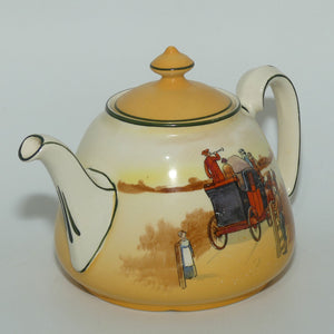 Royal Doulton Coaching Days Joan shape tea pot | Medium
