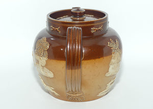 Royal Doulton Harvest Hunting tea pot | Large | Reeded handle