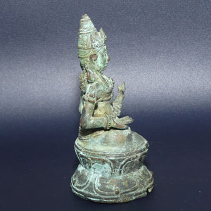 Small Antique Thai or Burmese Bronze figure