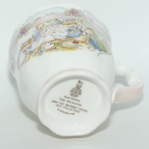 Royal Doulton Brambly Hedge Giftware | The Wedding handled beaker 