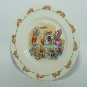 Royal Doulton Bunnykins Tableware plate | Ticket Queue | 16.5cm