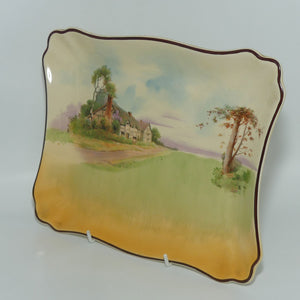 Royal Doulton English Cottages A tray | Shape 7979 | D4987