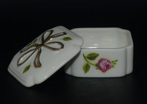 Royal Albert Old Country Roses | Bow pattern | Thinking of You trinket box