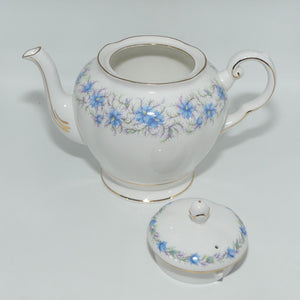 Tuscan Fine English Bone China Love in the Mist tea pot
