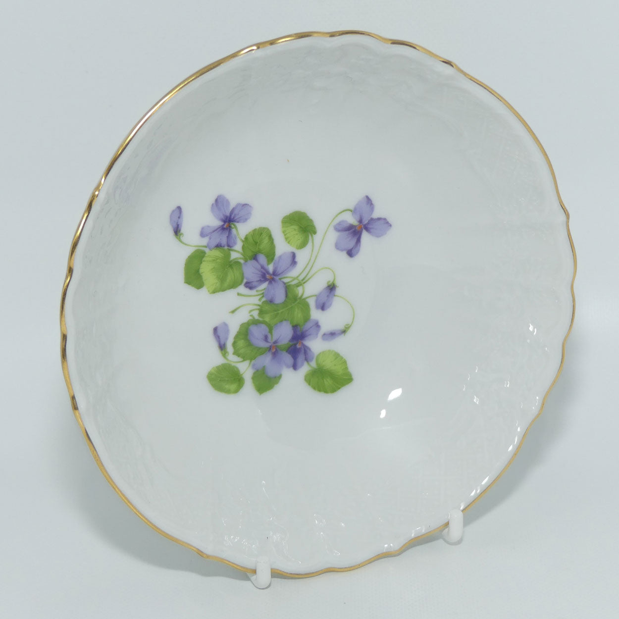 AK Kaiser West Germany pair of Viola pattern sweet dishes – Roundabout ...