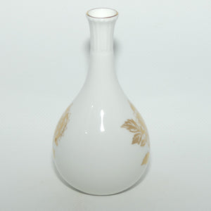 Wedgwood Bone China Gold Tonquin bud vase
