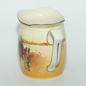 Royal Doulton Coaching Days Westcott shape Small Medium jug 