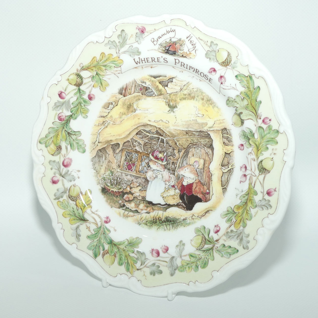 ブランブリーヘッジWHERER'S PRIMROSE プレート