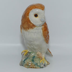 #1046B Beswick Barn Owl | Large | Closed Tail Feathers