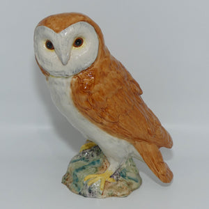 #1046B Beswick Barn Owl | Large | Closed Tail Feathers