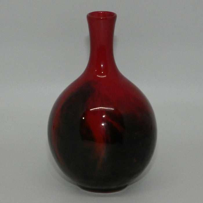 Royal Doulton Flambe Veined #1606 miniature vase