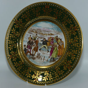 1979-the-second-caverswall-christmas-plate-charles-dickens-pickwick-papers