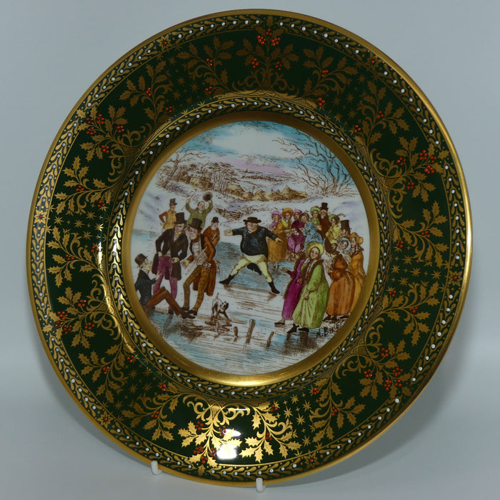 1979 | The Second Caverswall Christmas Plate | Charles Dickens | Pickwick Papers