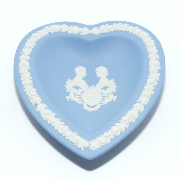 Wedgwood Jasper | Royalty | 1982 Royal Birth heart shape tray | no box