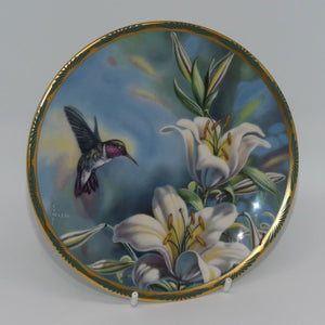 bradex-84-p29-22-1-plate-gems-of-nature-ruby-throated-hummingbird