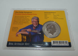 RAM 2007 Uncirculated $1 Coin | Kangaroo Frosted Uncirculated Coin