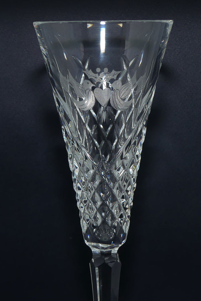 Waterford Crystal | 12 Days of Christmas flute | Day 02 | 2 Turtle Doves