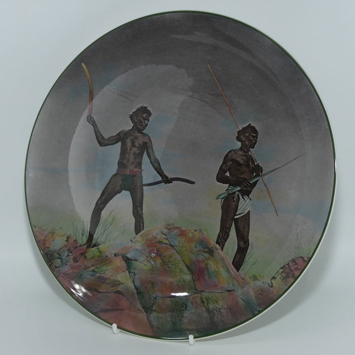 Royal Doulton Australian Views plate #2 | Aborigines with Hunting Weapons D6421 #1