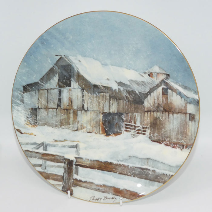 Royal Doulton Aged in Wood #3 plate | Peggy Brisby | Weathering the Storm
