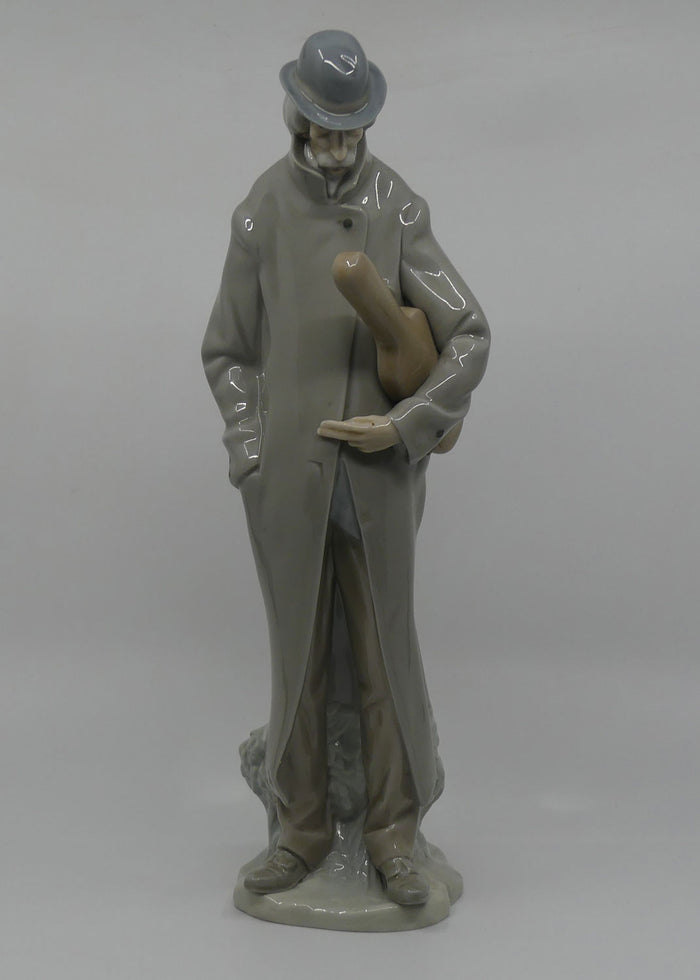 Lladro figure Old Man with Violin #4622