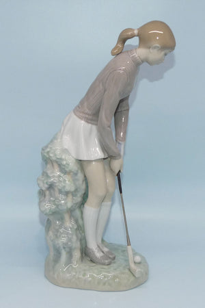 lladro-figure-lady-golfer-4851