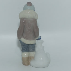Lladro figure Eskimo Boy with Pet #5238 | #3 boxed